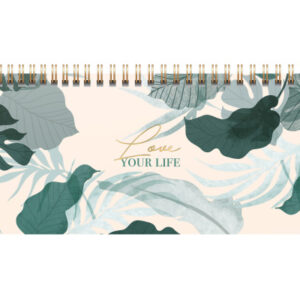 RIDOIDE   Pultkalender Design Line  2026 703631102 1W/2S Love DE      29.7x10.5cm
