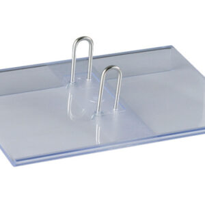 SIMPLEX   Kalendersockel Umlegekal. 40266.26  glasklar Kunststoff  20x27.5cm