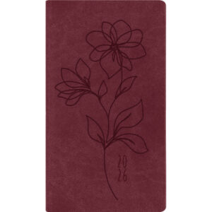 SIMPLEX   Ladytimer Taschenplaner   2026 40522.26  1W/2S bordeaux ML   8.7x15.3cm