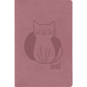 SIMPLEX   Ladytimer Pocket          2026 40540.26  1W/2S Cat rosa ML   7.5x11.2cm