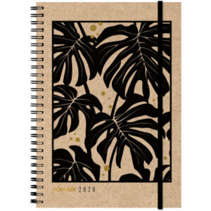 SIMPLEX   Agenda Harmony            2026 40608.26  1W/2S Monstera ML    14.8x21cm
