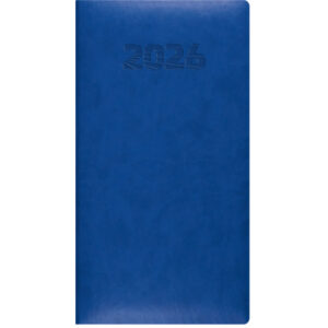 SIMPLEX   Taschenagenda Simply Flex 2026 6950J2.26 1W/2S blau ML       8.4x15.3cm