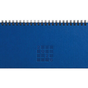 SIMPLEX   Pultkalender Linea        2026 83582B5   1W/2S blau ML      30.7x10.5cm