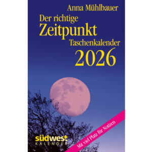 SÜDWEST   Der richtige Zeitpunkt    2026 517103754 1T/1S DE             10x15.5cm