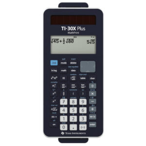 TEXAS     Plus MathPrint Schulrechner TI-30X+MP
