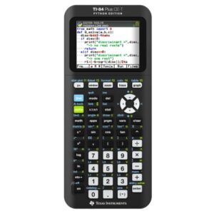 TEXAS     Grafikrechner DE/FR/EN TI-84PCET Python Edition