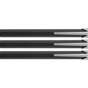 CARAN D'A Druckbleistift Fixpencil 22 22.288    schwarz, Knopf ass.        2mm