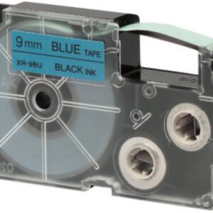 CASIO     Beschriftungsband XR-9BU1   9mm/8m            schwarz/blau