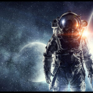 HANSA     Schreibunterlage       50x34cm 416000075 Astronaut