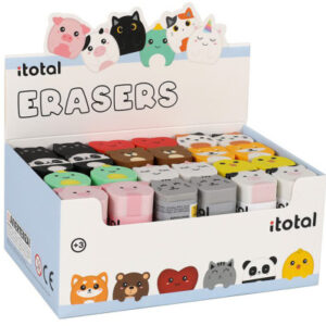 I-TOTAL   Radiergummi            12 ass. XL1804A   12 Desings