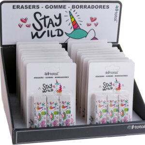 I-TOTAL   Radiergummi Einhorn XL1837    3 pcs.           2.2x1.2x6.2cm