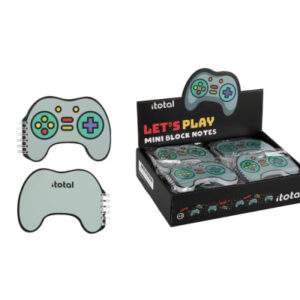 I-TOTAL   Mini Notizblock       9.5x13cm XL1840F   Let's play