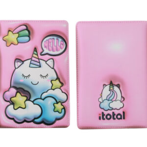 I-TOTAL   Notizbuch 3D                A5 XL1840Z   Unicorn