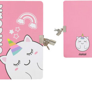 I-TOTAL   Tagebuch Einhorn XL1848    Einhorn, dotted