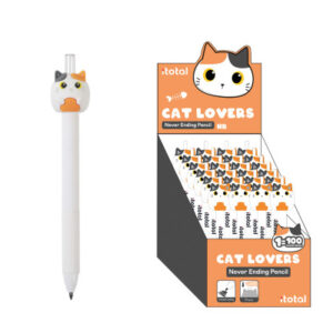 I-TOTAL   Bleistift Never Ending XL2070B   orange Cat