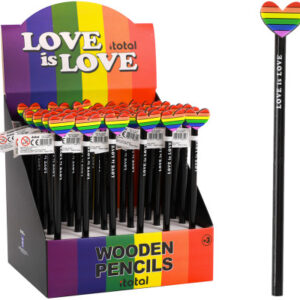 I-TOTAL   Bleistift Love is Love XL2178    Radiergummi