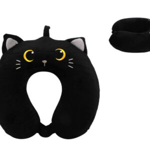 I-TOTAL   Reisekissen         30x30x10cm XL2184A   Cat black