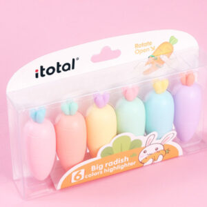 I-TOTAL   Textmarker mini XL2306A   Karotte               6 Farben