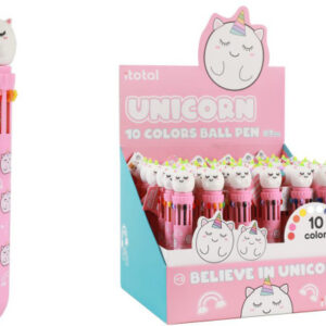 I-TOTAL   Multicolorstift Einhorn XL2370B   10 Farben