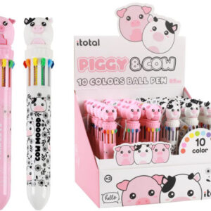 I-TOTAL   Multicolorstift Sau & Kuh XL2370G   10 Farben