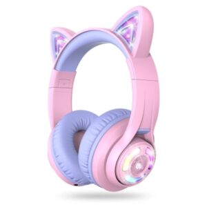 ICLEVER   Headphones Kids Cat C042083N1 74/85/94 dB, 50h        purple