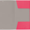 KOLMA     Gummizugmappe Doppia        A4 11.081.20 pink/grau – Bild 2