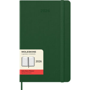 MOLESKINE Agenda Classic Large      2026 HK1512DC3 1T/1S myrtengrün HC    13x21cm