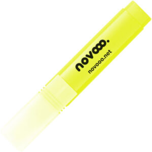 NOVOOO    Textmarker             1-4.5mm 27844     gelb, dreikant