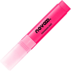 NOVOOO    Textmarker             1-4.5mm 27847     pink, dreikant