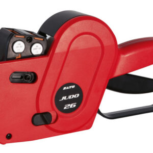 SATO      Preisauszeichner JUDO 26 03016     rot, 16 Ziffern        26x16mm