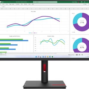 Lenovo Monitor ThinkVision T32h-30 (6ms, 1000:1, HDMI, DP, USB-C)