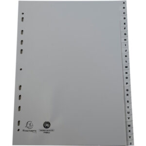 BIELLA    Register PP                 A4 1726E     grau             A-Z 26-teilig