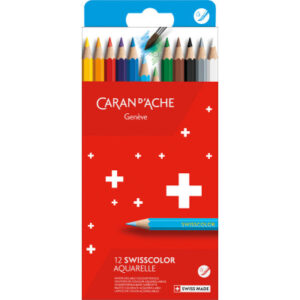 CARAN D'A Farbstifte Swisscolor 1285.812  assortiert            12 Stück