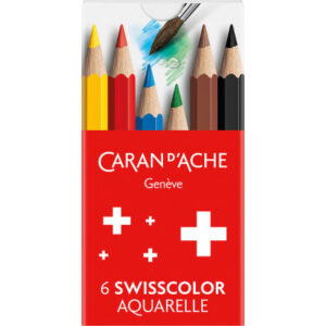 CARAN D'A Farbstifte Swisscolor Mini 1286.806  assortiert             6 Stück