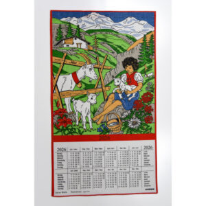 DOERIG    Heidi mit Glocke          2026 19.2685+  1J/1S ML Reinleinen    40x70cm
