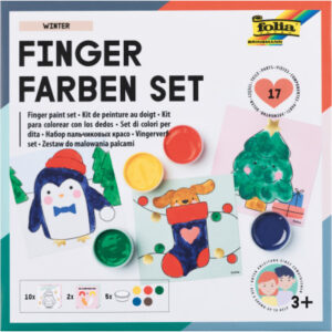 FOLIA     Fingerfarben Winter 48212     5 Farben