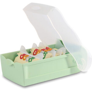 HAN       Karteibox Croco             A8 998-805                   9.7x6.7x19.1cm
