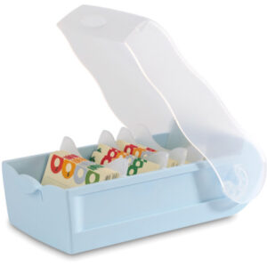 HAN       Karteibox Croco             A8 998-884                   9.7x6.7x19.1cm