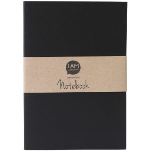 I AM CREA Notizbuch                   A5 4005.08   schwarz              60 Seiten