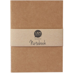 I AM CREA Notizbuch                   A6 4005.1    natur                60 Seiten