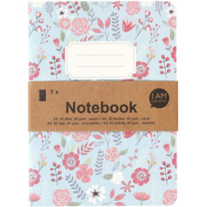 I AM CREA Notizbuch                   A6 4005.19   blau                 60 Seiten