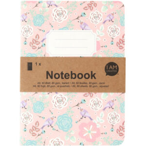 I AM CREA Notizbuch                   A6 4005.36   rosa                 60 Seiten