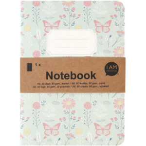 I AM CREA Notizbuch                   A6 4005.42   grün                 60 Seiten