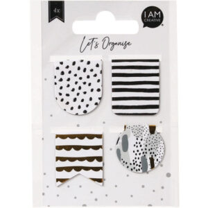 I AM CREA Buchzeichen Let`s Organize 4035.04   magnetisch, 4 assortiert