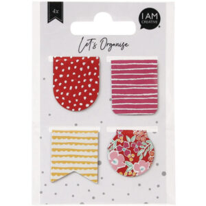 I AM CREA Bookmark Let`s Organize 4035.05   magnetisch, 4 assorted