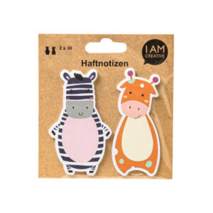 I AM CREA Sticky Notes 4086.86   Zoo                   60 Blatt