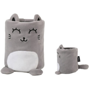 I-TOTAL   Stifteköcher XL2853    Grey Cat