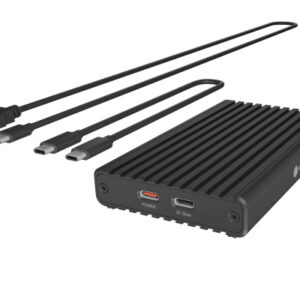 ICY BOX   2 bay case for M.2 NVMe IB-2817MC USB-C 3.2 G2x2, 20Gbit/s, LED