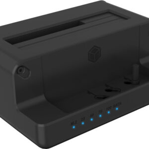 ICY BOX   Docking- & Clonestation IB2914MSC 2 Bay M.2 NVMe to 2.5 & 3.5in