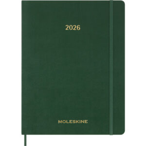 MOLESKINE Agenda Essential XX-Large 2026 999276539 1W/2S grün SC      21.6x27.9cm